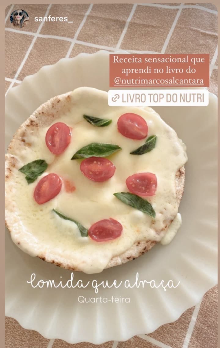 Relato real com receita preparada a partir do guia
